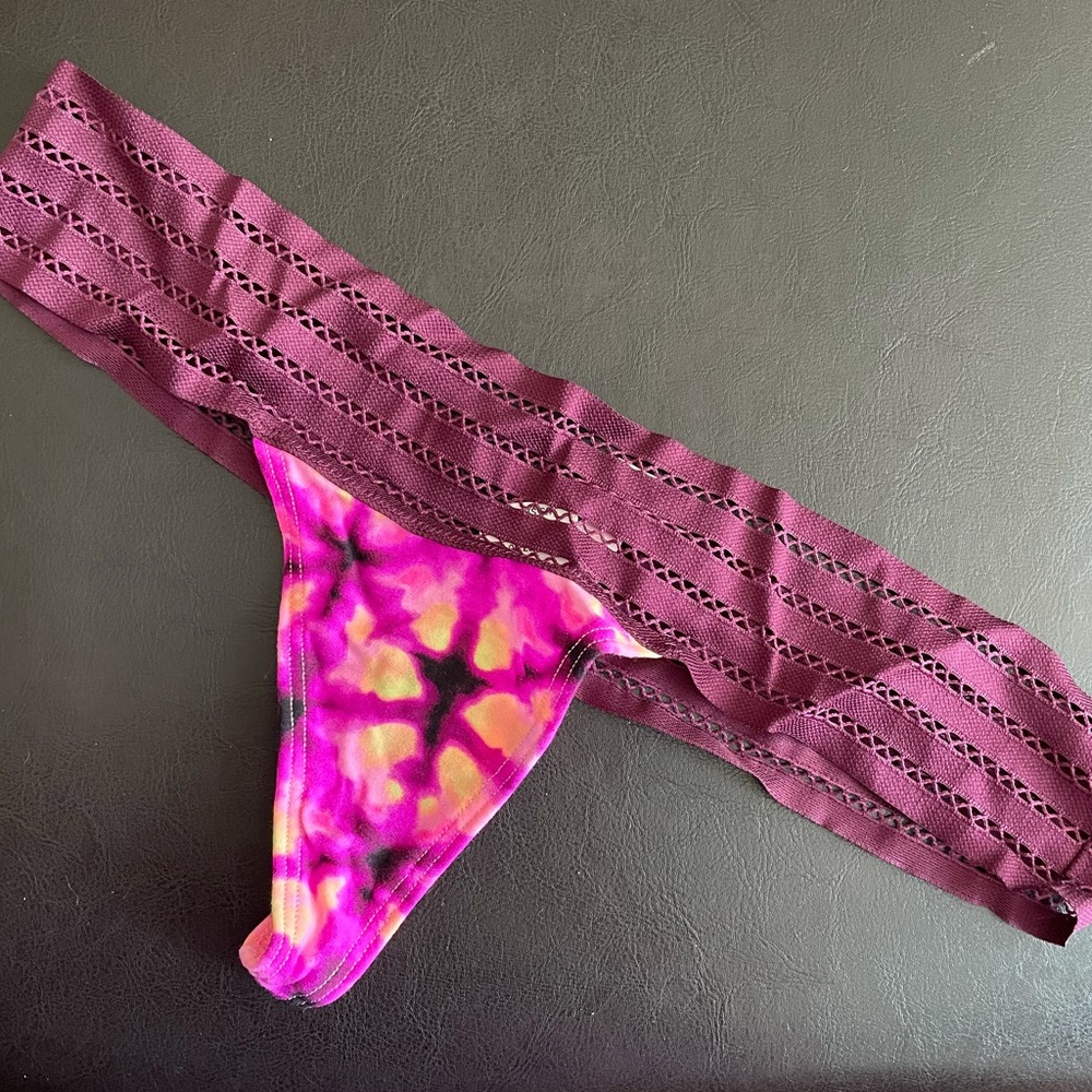 NWT PINK Extra Low Rise Thong
